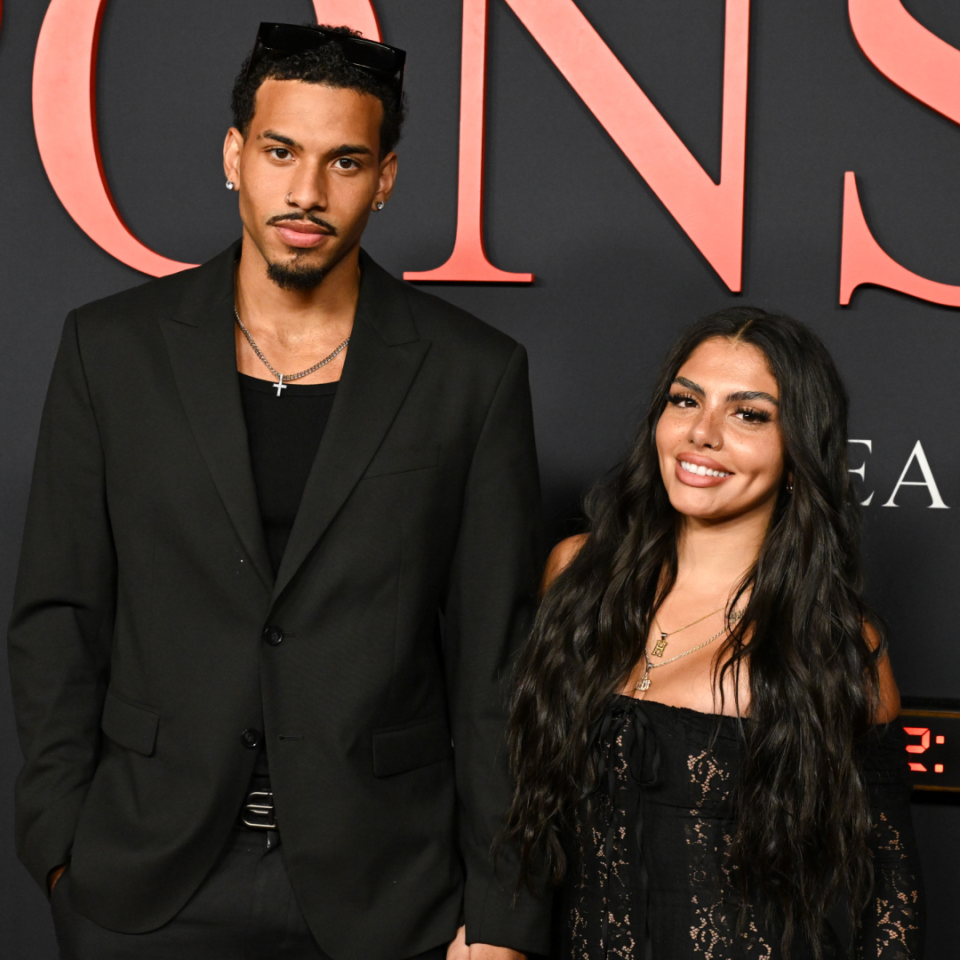 Huda Mustafa (R), Guest at the "Weapons" World Premiere held at The United Theater on Broadway on July 31, 2025 in Los Angeles, California.